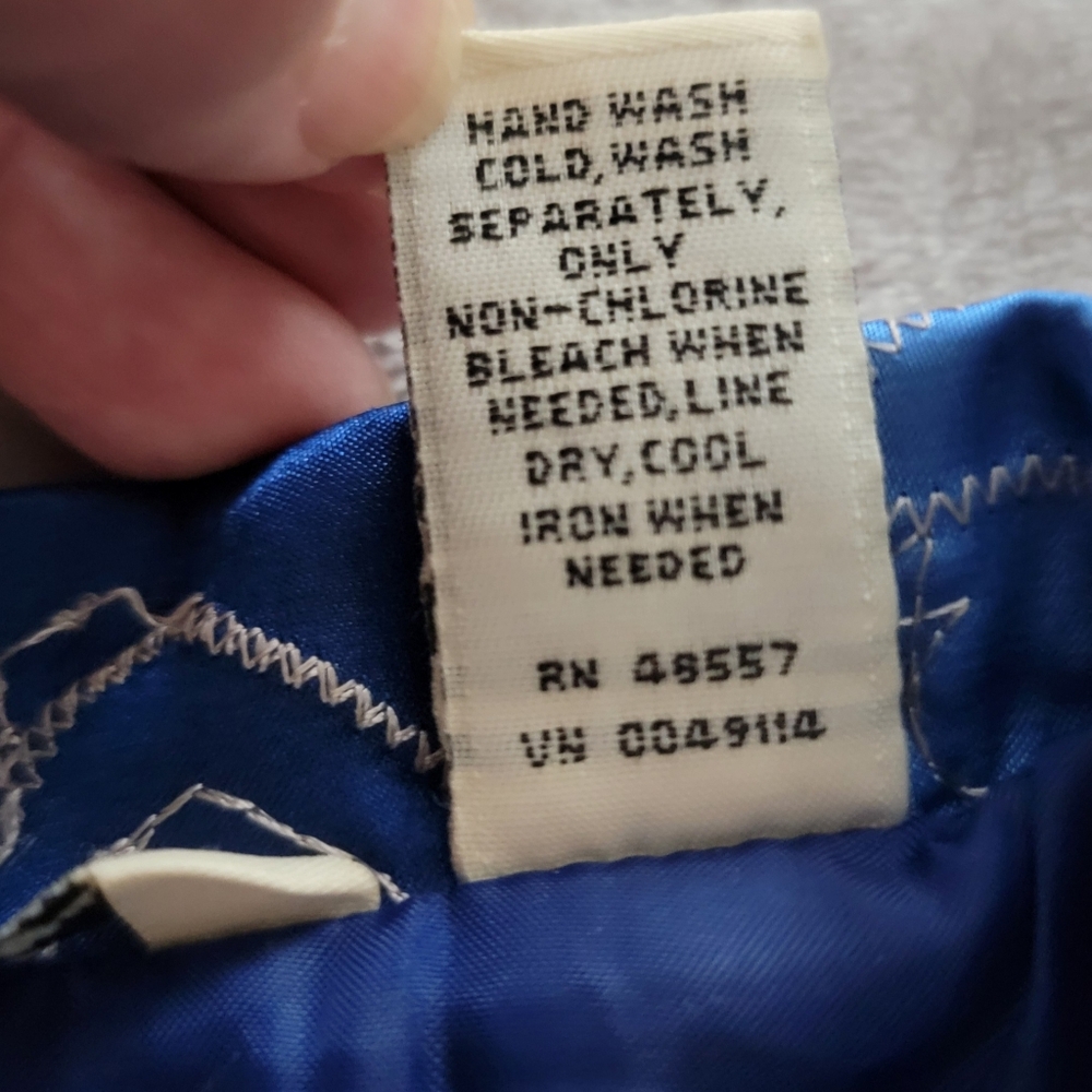 French Laundry Satin Embroidered Patchwork Jacket - image 6